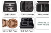 Étui de protection en mousse de haute qualité, étui rigide de transport pour pièces de kit métalliques, accessoires, sac de rangement
