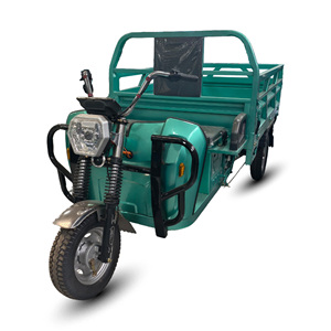 Triciclo Agrícola Eléctrico Práctico Holladay de 2 Plazas y Carrocería Abierta, Capacidad de Carga de 500 kg, 3 Ruedas, Bicicleta Eléctrica de Carga <span class=keywords><strong>Volta</strong></span> para Adultos - Product Image 1