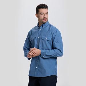 Fábrica NFPA 2112 Algodón Transpirable Ropa DE TRABAJO FR Algodón Construcción FR Camisas DE TRABAJO resistentes al fuego - Product Image 2