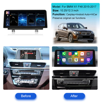 Pantalla Táctil CarPlay Linux de 12.3 Pulgadas para BMW X1 F48 2015-2017 con Audio, Radio, Navegación GPS y Estéreo Automotriz