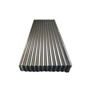 Tôle de toiture en acier galvanisé, panneau métallique ondulé, plaque de toiture ondulée pour les projets de toiture d'ateliers et de bâtiments préfabriqués - Product Image 1