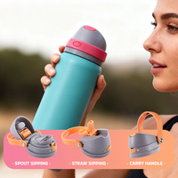 Vente en gros de gobelets isothermes en acier inoxydable à double paroi sans BPA de 20 oz et 30 oz, gobelet cadeau personnalisé anti-fuite pour l'école et le camping