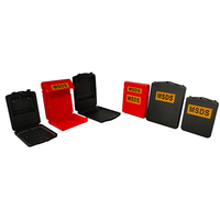 Boîte à documents en plastique durable MSDS SDS A4 A5 pour laboratoire