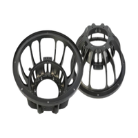 Boîtier de dissipateur thermique en aluminium moulé sous pression à paroi mince SUNLEAF, traitement de surface anodisé pour luminaires LED (certifié CE)