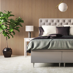 Pour KASARO Design moderne panneaux de mousse acoustique haute Performance insonorisés <span class=keywords><strong>tasseaux</strong></span> en bois mur décoratif modèle 3D Design Capabili - Product Image 1