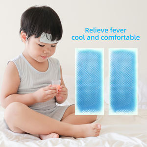 Patch Hidrogel Pendingin Instan Kain Non-Woven 5x12cm Umur Simpan 3 Tahun Penurun Demam Pereda Sakit Kepala Nyeri Otot Aman - Product Image 3