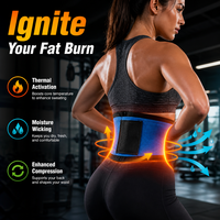 Ceinture de sudation ajustable en néoprène à prix d'usine pour la perte de poids, le fitness et le remodelage corporel