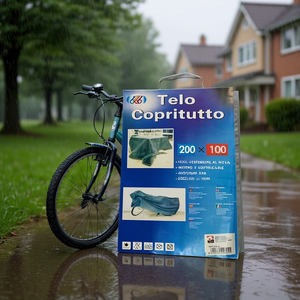 Funda para Bicicleta Mnj 200x100cm, Material EVA Impermeable para Protección en Exteriores - Product Image 2