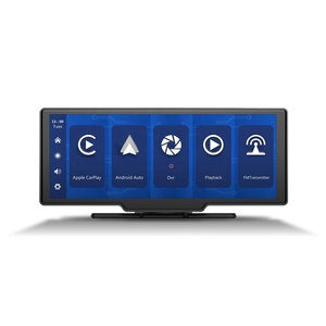 10.26 IPS Car Dash Cam DVR Prise en charge de l'enregistrement en boucle Vision nocturne avec Carplay sans fil et Android Auto - Product Image 2