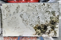 Dalles de pierre naturelle de luxe du Brésil, granit Alpinus translucide, panneaux muraux, carreaux, décoration intérieure, comptoir de cuisine, escaliers, meuble-lavabo