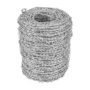 ลวดหนามชุบสังกะสีแบบจุ่มร้อน ป้องกันการกัดกร่อน สำหรับฟาร์มสัตว์ปีก - Product Image 1