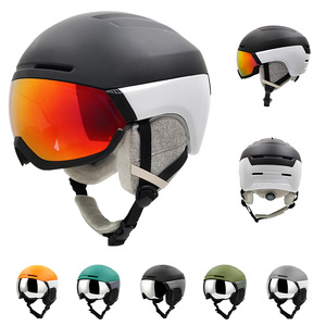 Nuevo <span class=keywords><strong>Casco</strong></span> de Nieve de Invierno con Certificación CE EN1077, con Visera Retráctil, para Deportes al Aire Libre, <span class=keywords><strong>Casco</strong></span> de Esquí para Adultos, Protección para la Cabeza para Snowboard - Product Image 2