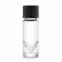 Vente en gros de flacons d'huile essentielle de 1,5 ml, flacon en verre à fond conique, col à vis, échantillon de parfum, mini-contenant, approvisionnement en vrac