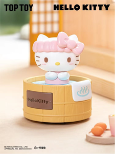 Caja de 12 figuras coleccionables de la serie Hot Spring Spinner de TOP TOY Sanrios Characters, caja sorpresa para regalo de juguetes para niños. - Product Image 3