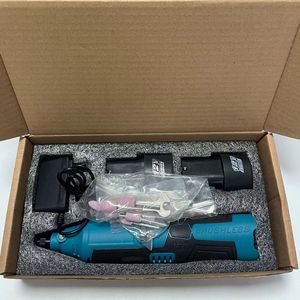 Pulidora de Jade Inalámbrica de 12V con Batería de Litio, Mini Pulidora Recta sin Escobillas para Manualidades y Bricolaje - Product Image 5