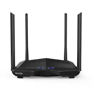 Tenda AC6 1200Mbps无线路由器2.4G/5.0GHz智能双频WIFI路由器