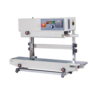 Machine de scellage verticale FR-770 pour sacs plastiques et manchons rétractables, scelleuse à bande continue verticale - Product Image 4