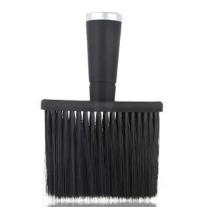 Custom logo soft bristle hair brushes barber neck duster