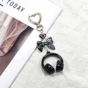 Creative Three-dimensional Keychains Pendants Bags Headphones Ornaments Best Friend <b>Gifts</b> - Product Image 5