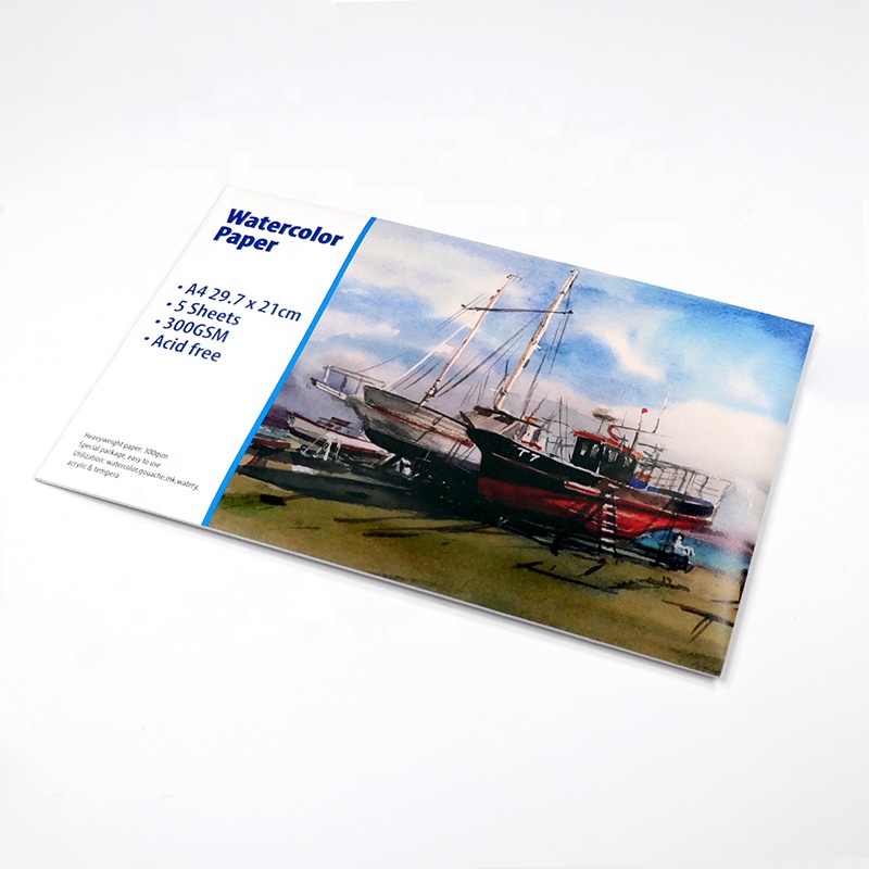 300 г/кв. М, тяжелая Акварельная бумага, упакованная в конверт
