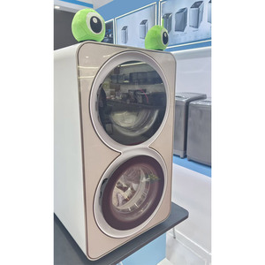 1Kg Mini <strong>Front</strong> <strong>Loading</strong> Automatic Washing Machine Portable <strong>Washer</strong> and Dryer 2 in 1 - Product Image 1