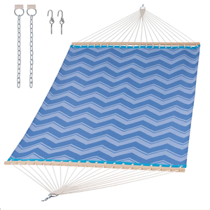 <span class=keywords><strong>Hamaca</strong></span> portátil <span class=keywords><strong>plegable</strong></span> estampada de alta calidad, silla de <span class=keywords><strong>hamaca</strong></span> de <span class=keywords><strong>tela</strong></span> doble con viga de equilibrio de <span class=keywords><strong>madera</strong></span> - Product Image 1