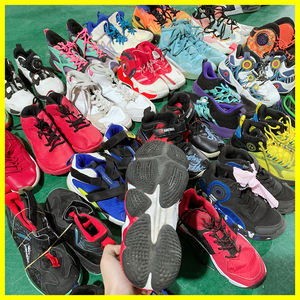 Baskets de sport respirantes d'occasion pour enfants, chaussures de marque à lacets pour enfants, vente en gros, tailles 35-40, style entraînement sportif - Product Image 3