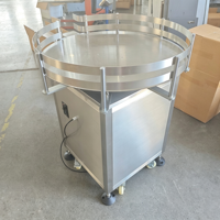 Machine de tri rotative automatique JOYGOAL pour bouteilles en plastique et verre, machine de tri pour l'emballage alimentaire, plateau tournant pour le désagrégagement