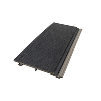 Panneau mural WPC ignifuge classe B1, imperméable, creux, revêtement extérieur en composite bois-plastique