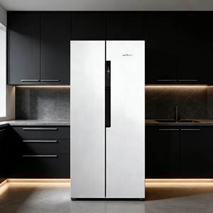 Réfrigérateur Side-by-Side <span class=keywords><strong>Grande</strong></span> Capacité 450L, Sans Givre, Économe en Énergie, 220V, Machine de Refroidissement Professionnelle pour Usage Domestique - Product Image 1