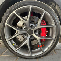 KLAKLE Pièces de frein auto Étrier de frein sport 9200 Jante avant R18 pour Peugeot 206 Tuning