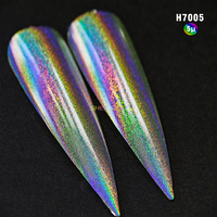 Holographisches Feinpulver 5µm für Autolackierung, Perlenpigment, Lösungsmittelbeständig, Laserpulver für Nägel