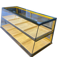 Vitrine de présentation haut de gamme Boxue Professional - Comptoir d'éclairage LED industriel pour la conception intérieure des magasins commerciaux