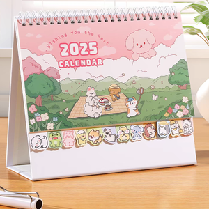 2025 Custom <strong>Print</strong> Creative Personalized New Art Wall Table <strong>Calander</strong> - Product Image 3