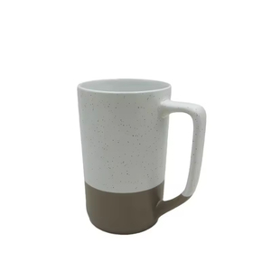 Wholesale <b>Large</b>-capacity Matte Customised logo Ceramic Coffee Mug Coffee Cup featuring a two tone colors - Product Image 6