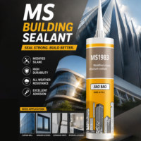 Scellant polymère MS à faible viscosité Jiaobao pour les espaces étroits, colle silane précise pénétrante, remplissage de joints fins, certifié CE