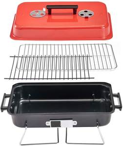 Poêle à charbon de bois QUEENKNOW, gril de <span class=keywords><strong>barbecue</strong></span> portable pliant pour l'extérieur, poêle de <span class=keywords><strong>barbecue</strong></span> en carbone pour <span class=keywords><strong>barbecue</strong></span> portable - Product Image 2