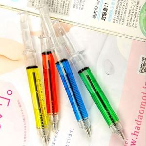 Hot Selling Creative Syringe Shaped Plastic Ballpoint <b>Pen</b> Customizable Logo Advertising <b>Pens</b> for Students and Children - Product Image 6