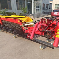 Tondeuse à gazon à disque de 1.6 à 3.2m avec rouleaux à un prix abordable et durable, facile à entretenir, multifonction et plus large de largeur