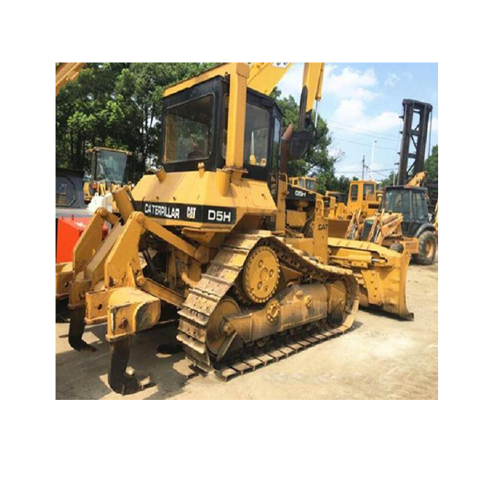 100% японский бульдозер Cat D5H б/у гусеничный D5H, бульдозер для продажи, Японский CAT, уникальный цилиндр, длинный двигатель, насос, технические детали