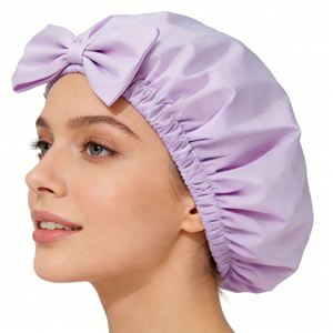 Gorro de Dormir para Mujer, Envolvente de Seda Grande para Cabello Largo y Rizado, Antideslizante, con Banda Ajustable, Regalo Promocional - Product Image 2