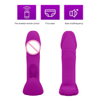 Sexspielzeug Tragbarer Vibrator für Frauen Finger Leise Slip Fernbedienung 3 Wackelungen und 7 Vibrationsmodi G-Punkt Erwachsenenprodukte
