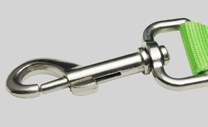 Correa de perro de acero y Metal antimordedura duradera de 6 pies con mango suave acolchado, cadena de hierro, Correa antitirones para perro grande de 4 pies 120 <span class=keywords><strong>180cm</strong></span> - Product Image 5