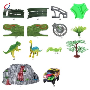 Meilleures ventes d'<span class=keywords><strong>Amazon</strong></span> : Jouets créatifs pour enfants, bricolage, assemblage, volcan pulvérisateur, dinosaures, jouets électriques, voitures de course sur rail, pistes de course pour enfants - Product Image 4