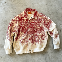 Veste universitaire pour homme, style streetwear, personnalisée, avec lettres brodées, pour l'hiver, de la marque OEM