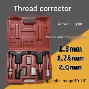 Kit complet d'outils de <span class=keywords><strong>réparation</strong></span> automobile, ensemble de <span class=keywords><strong>réparation</strong></span> et de correction de <span class=keywords><strong>filetage</strong></span> <span class=keywords><strong>Helicoil</strong></span> en acier pour lave-auto - Product Image 5