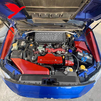 Kit de protection de capot moteur en aluminium coloré pour Subaru WRX STi 2014-2021