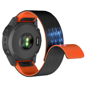 Correa de reloj magnética Quickfit de 20mm, 22mm y 26mm para Garmin Fenix Quatix Tactix Instinct <span class=keywords><strong>Smartwatch</strong></span> - Product Image 6