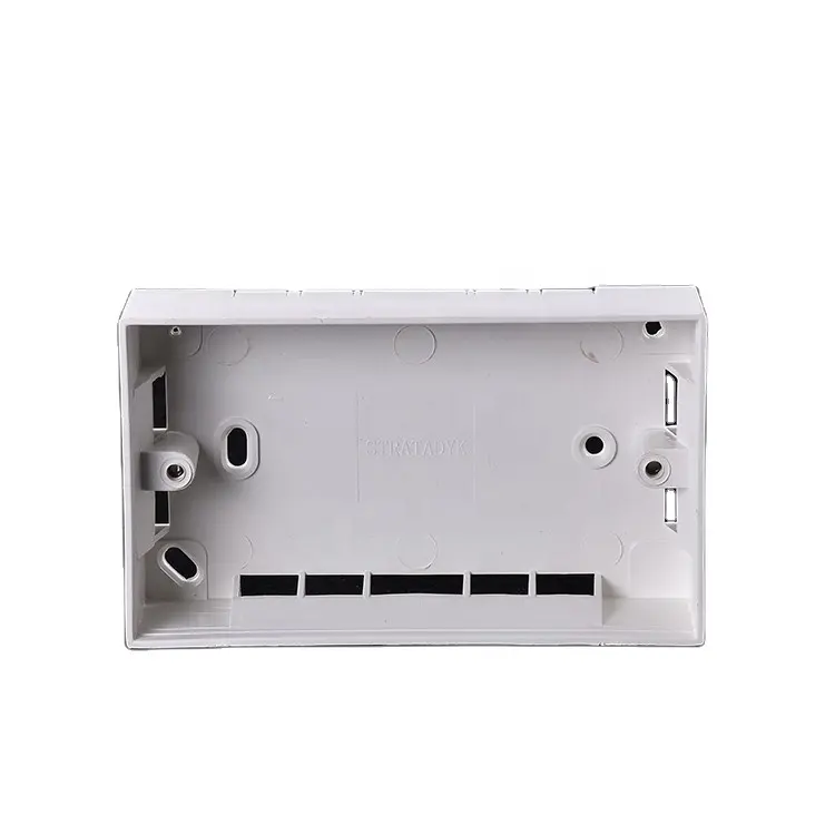 BS 4607標準壁PVCスイッチボックス
