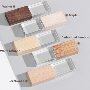 Hot Bán Bán Buôn 64G Trong Suốt Sáng Gỗ Pha Lê <span class=keywords><strong>U</strong></span> Đĩa 32G 3D Sáng Tạo Khắc Xe Âm Nhạc Bộ Nhớ Đĩa USB Ổ Đĩa Flash - Product Image 6